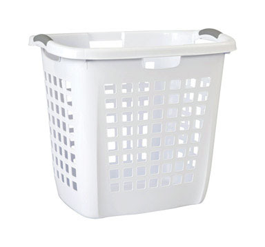 Ultra Laundry Basket Wht