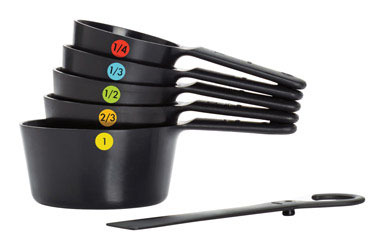 Measuring Cup Set Blk6pc