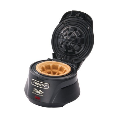 WAFFLE BOWL MAKER BLACK