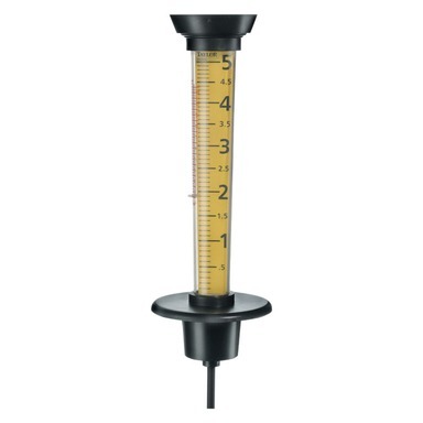 RAIN GAUGE/THERMOMETER