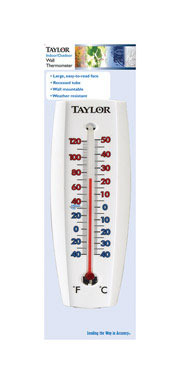 Thermometer Wall White