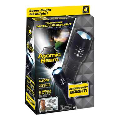 ATOMIC LED FLASHLIGHT BK