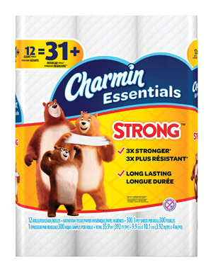 CHARMIN ESS STRONG 12PK