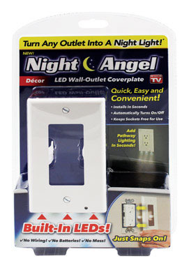 OUTLET COVER LED WHT