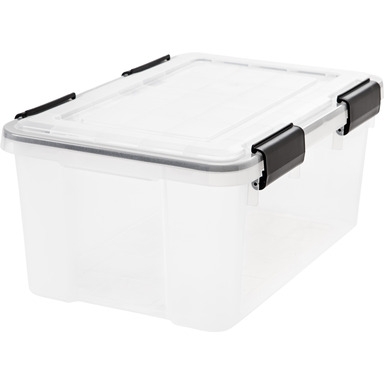 Storage Tote 19qt Clr