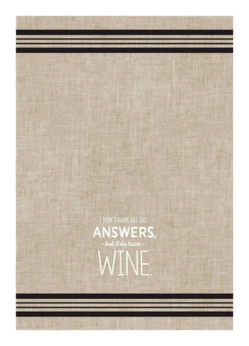 I DO HAVE WINE TOWEL