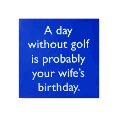 Hlmrk Day Without Golf