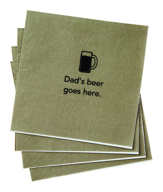 DAD'S BEER NAPKINS