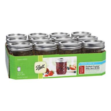 JELLY JAR 8OZ 12PK