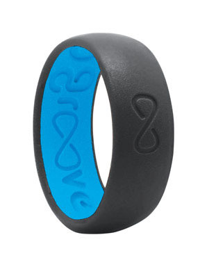 RING GRV ORIG GRY/ BLU 9