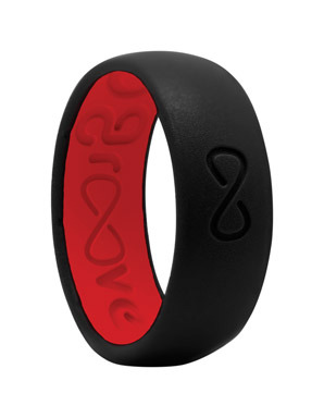 RING GRV ORIG BLK/RED11