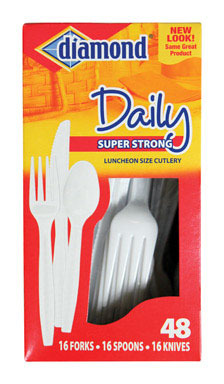 Plastic Flatware Pk/48