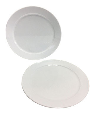 PLATE DINNR WHT 9-1/2"