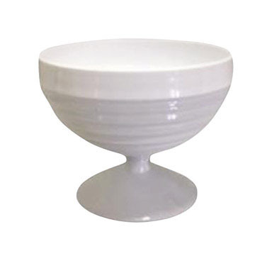 BOWL DESSERT GRY/WHT