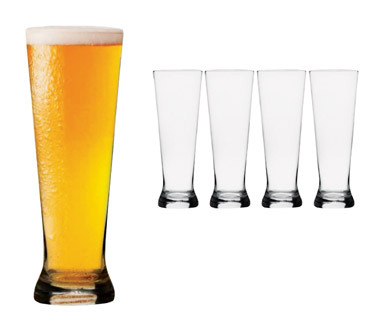 Beer Glass Crystal 4pk