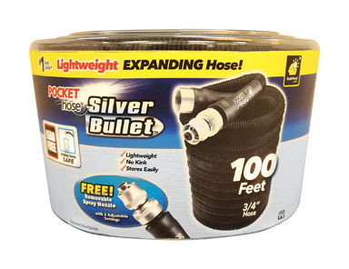 POCKET HOSE BLK100'3/4"D