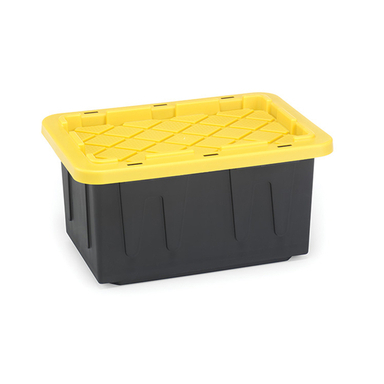 Storage Tote 15g Blk/ylw