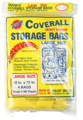 Bag Storage 40"x72" Pk4