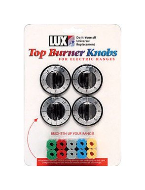 KNOB BURNER ELEC BLK