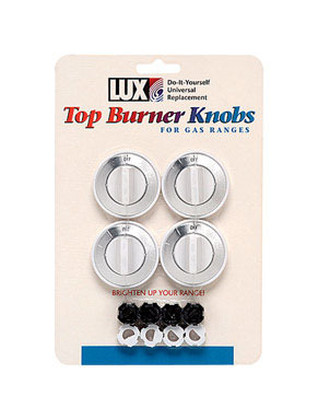 KNOB OVEN GAS WHITE 4PK