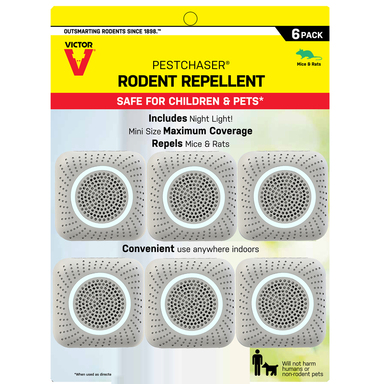 RODNT REPL PLUG MINI 6PK