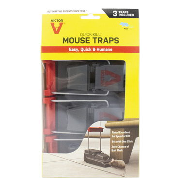 MOUSE TRAP QUICK KILL3PK