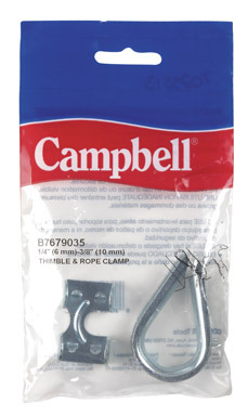 Thimble & Rope Clamp Set