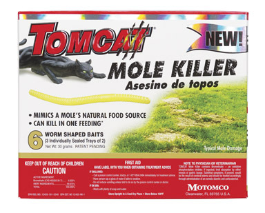 Bait Mole Tomcat Worms