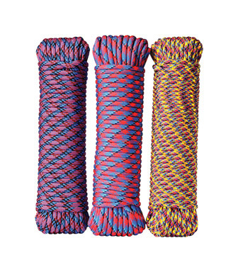 Rope Braid Ast 1/4"x100