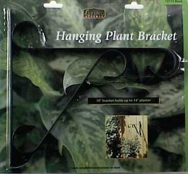 BRACKET PLANTER 10"BLACK