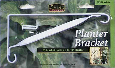 BRACKET PLANTER 8" WH