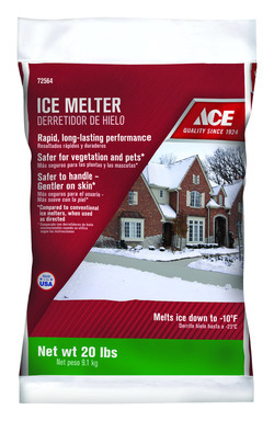 ICE MELT 20LB BAG ACE