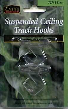 HOOK CEILING TRACK 2PK