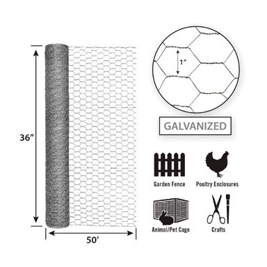 Poultry Netting 36"x50'