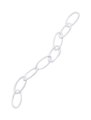 Extender Chain 36" White