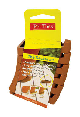 Pot Toes Terra Cotta 6pk