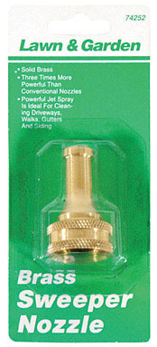 NOZZLE SWEEPER BRASS IMP