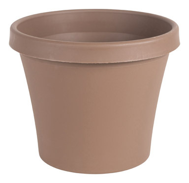 TERRAPOT CHARCOAL 8"