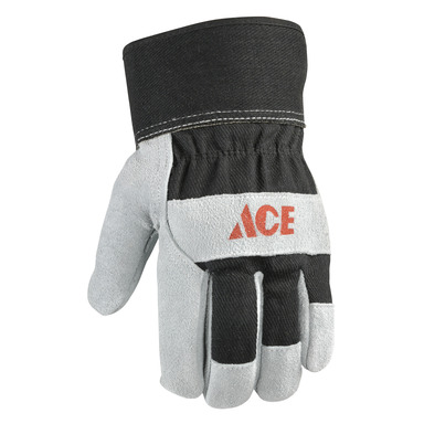 ACE GLOVES LTHR PLM XL