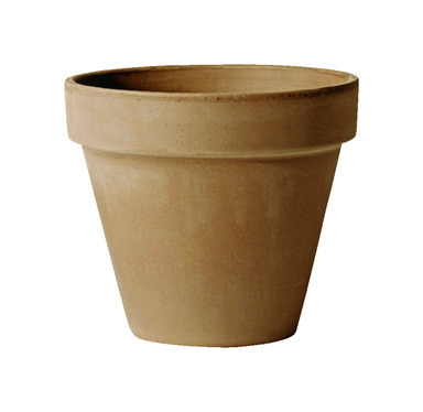 Planter Clay 4" Moka