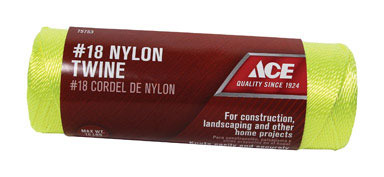 TWINE TW NYLON #18X525YL