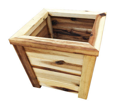 Ns Wd Sq Planter 11.5"