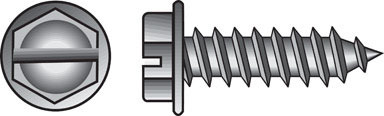 SCRW SM HEX SS10X3/4B100