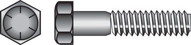 HX CP G8 NC Y 7/16X3 1/2
