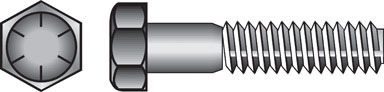 HX CP G8 NC Y 9/16X4