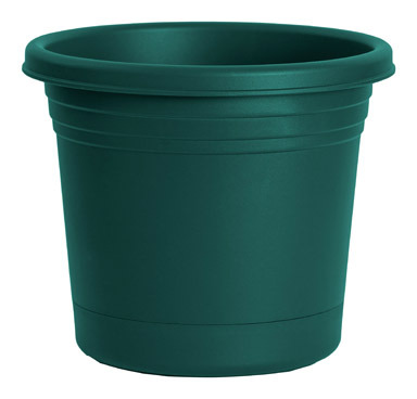 Planter Rugg Grn 12"