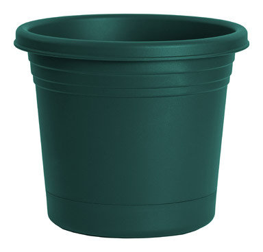 Planter Rugg Grn 8"