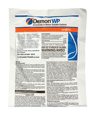 INSECTICIDE DEMONWP 4PKS