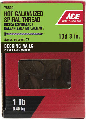 Ace Deck Nail 10d 3"hg1#