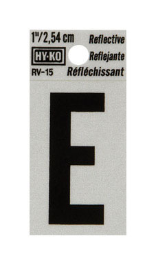 LETTER"E"REFLECT 1"